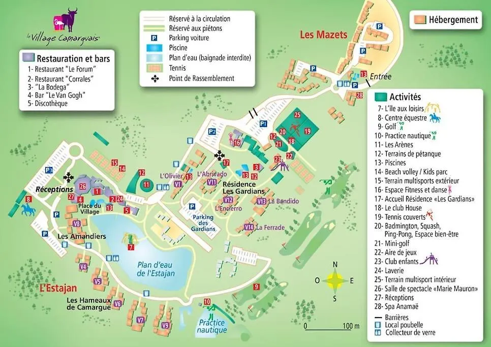 Le Village Camarguais Pour 4 Avec Piscine Et Animations, Ideal Famille Arles